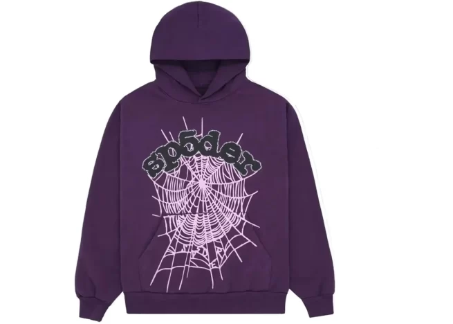 purple spider hoodie