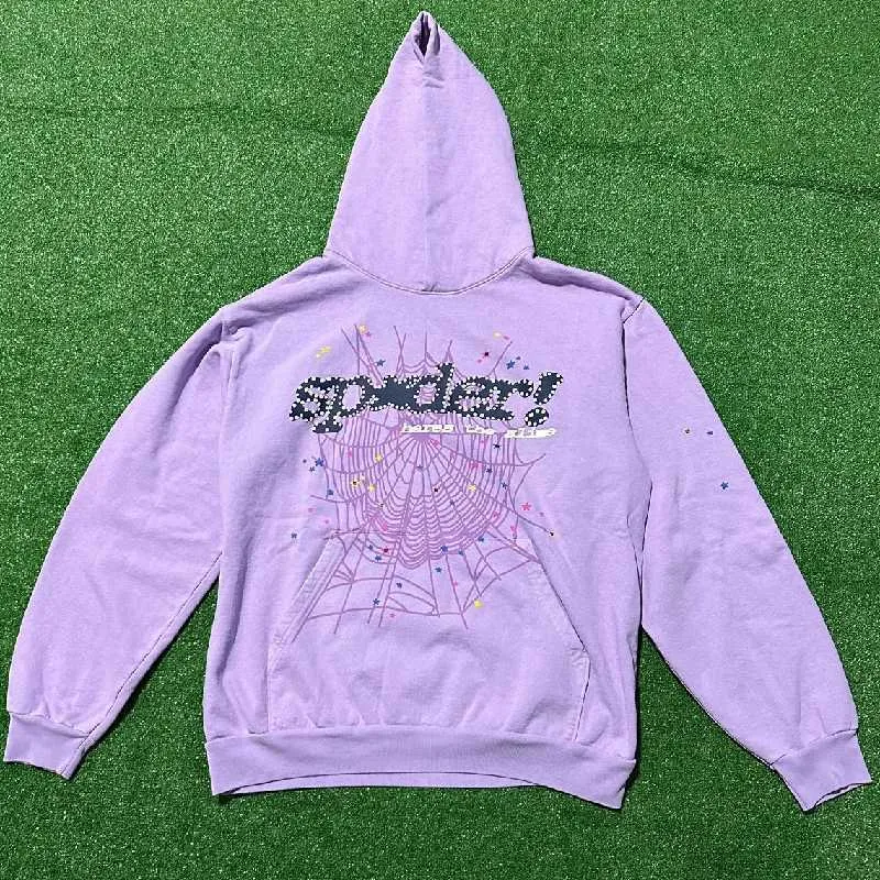 purple spider hoodie