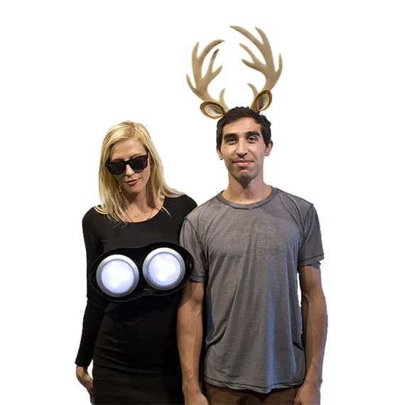 deer in headlights costume