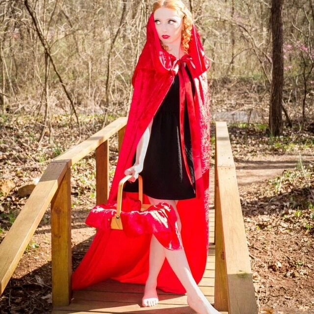 diy little red riding hood costume