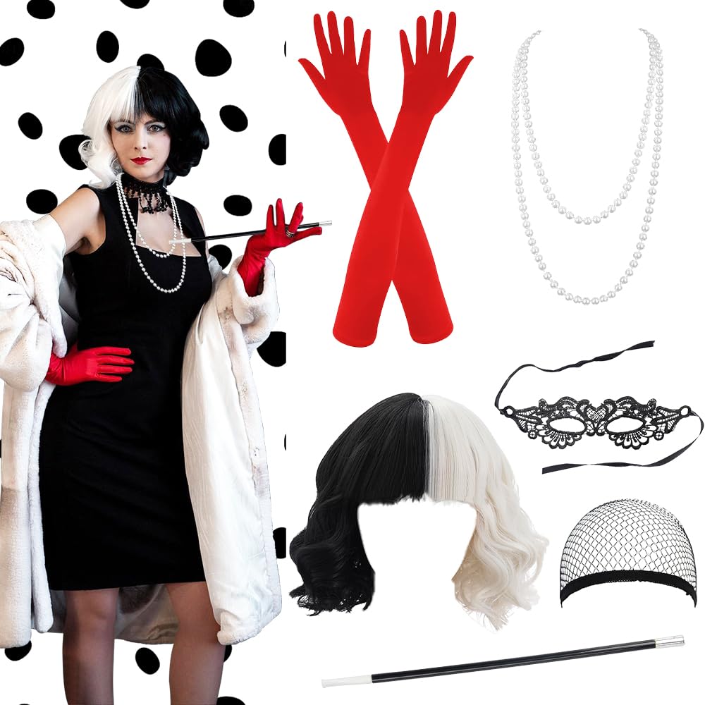 cruella deville costume diy