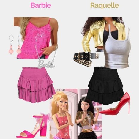 barbie and raquelle outfit