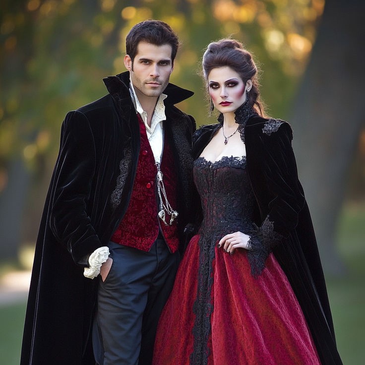 DIY vampire costumes