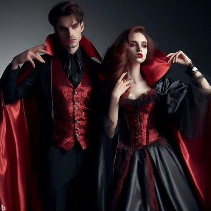 elegant vampire costumes