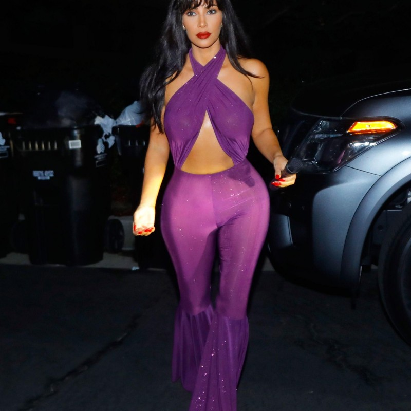 kim k halloween costume