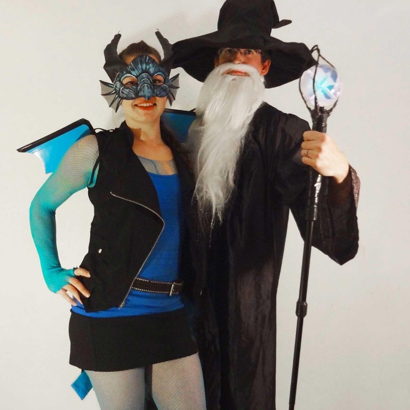 easy wizard costume