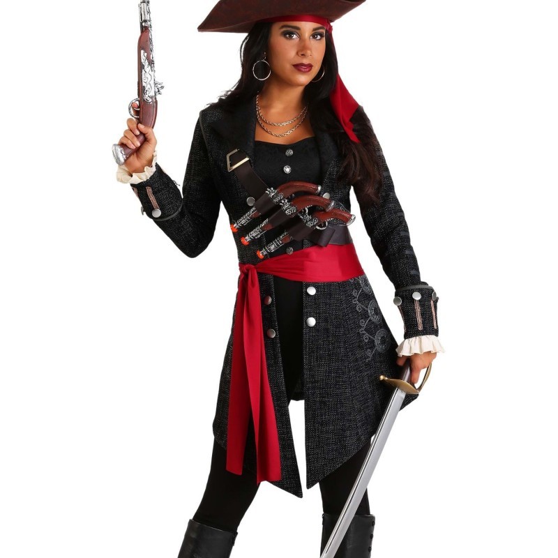 easy pirate costume woman