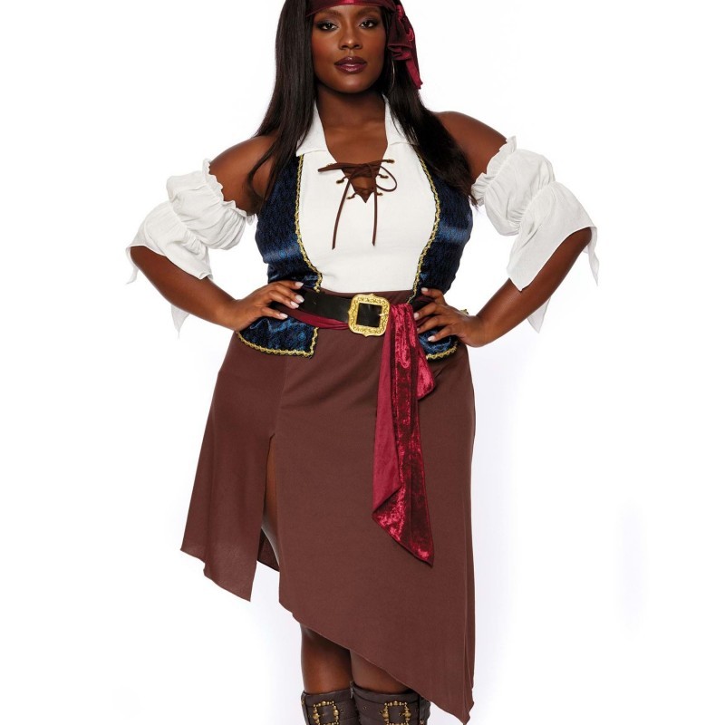 easy pirate costume woman