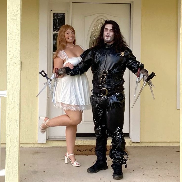edward scissorhands costume