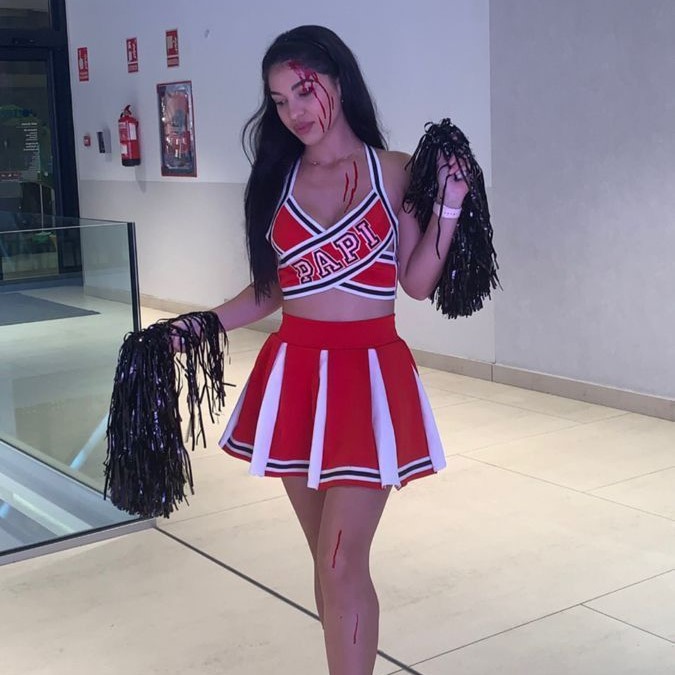 zombie cheerleader costume