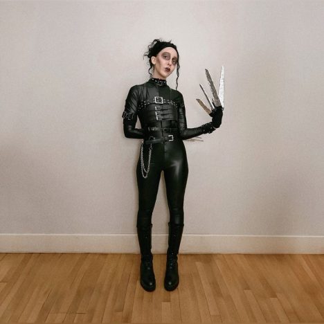 edward scissorhands costume