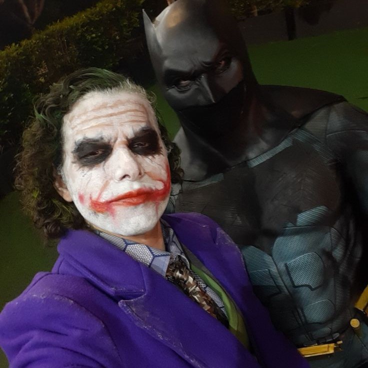 heath ledger joker costume