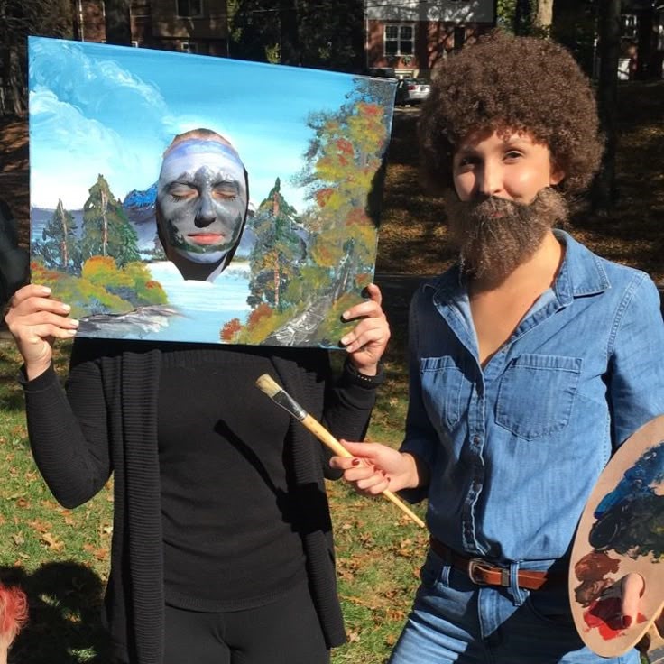 bob ross costume