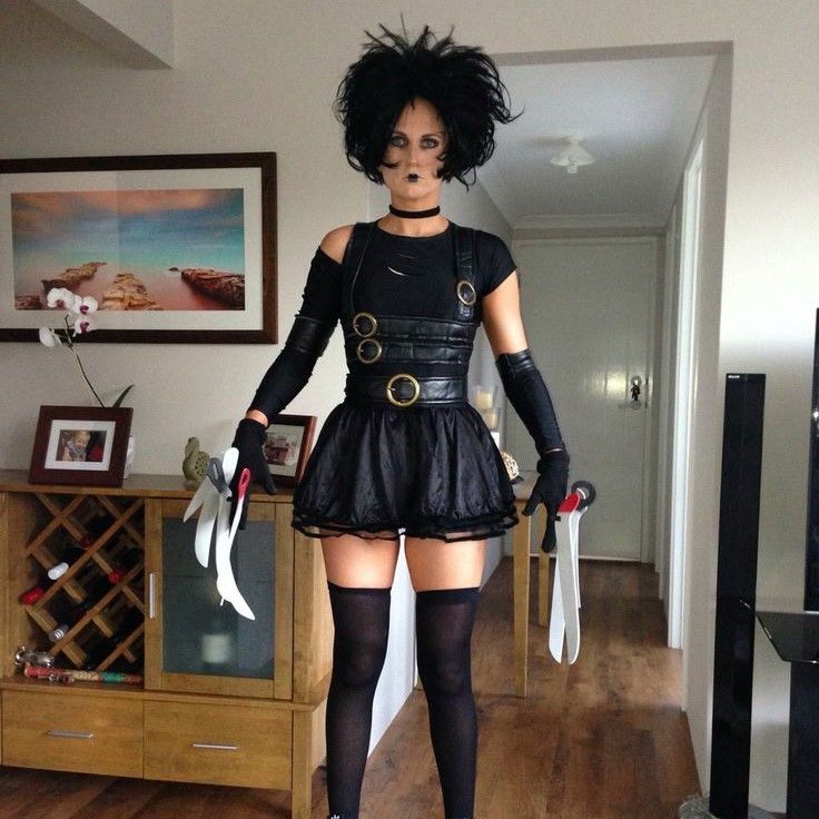 edward scissorhands costume