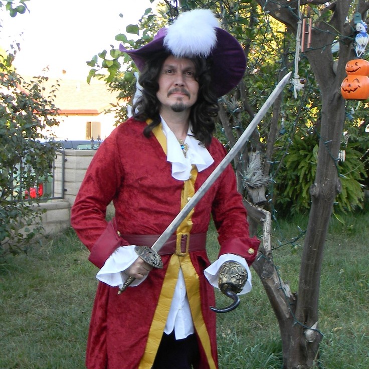 captain hook costume