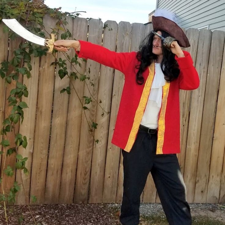 captain hook costume