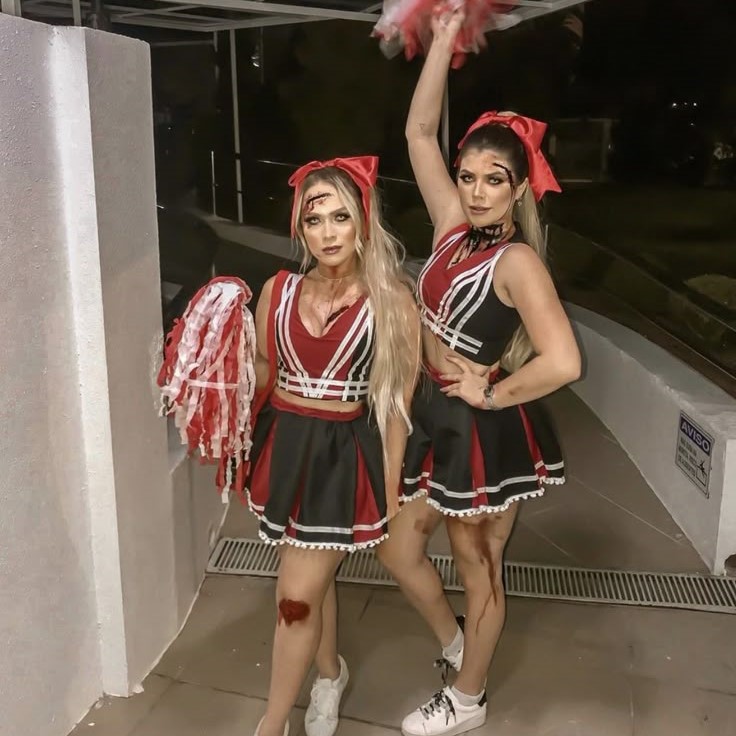 zombie cheerleader costume