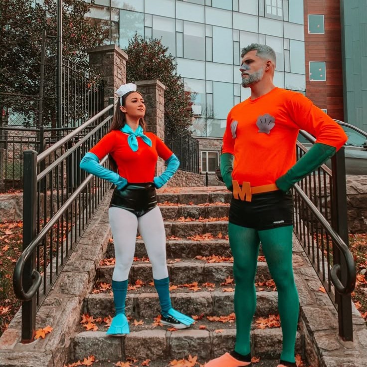 mermaid man and barnacle boy costume