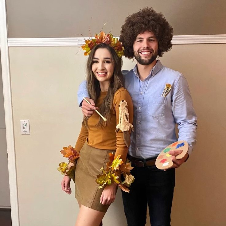 bob ross costume