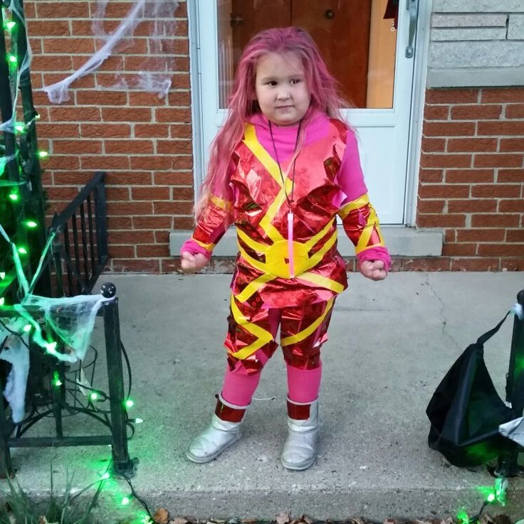 lava girl costume