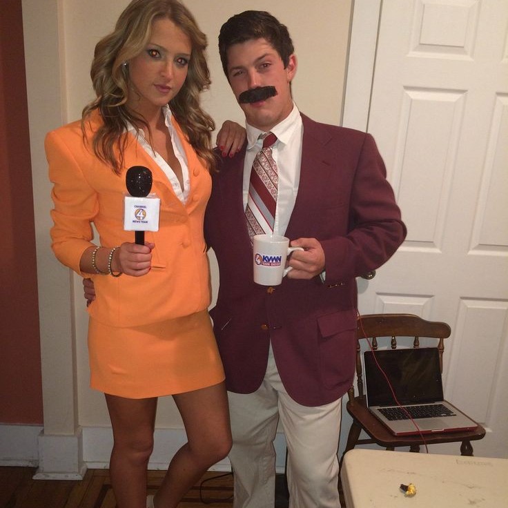 ron burgundy costume