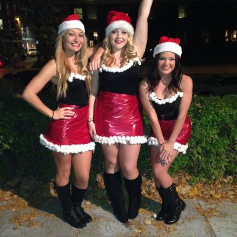 mean girls santa costume
