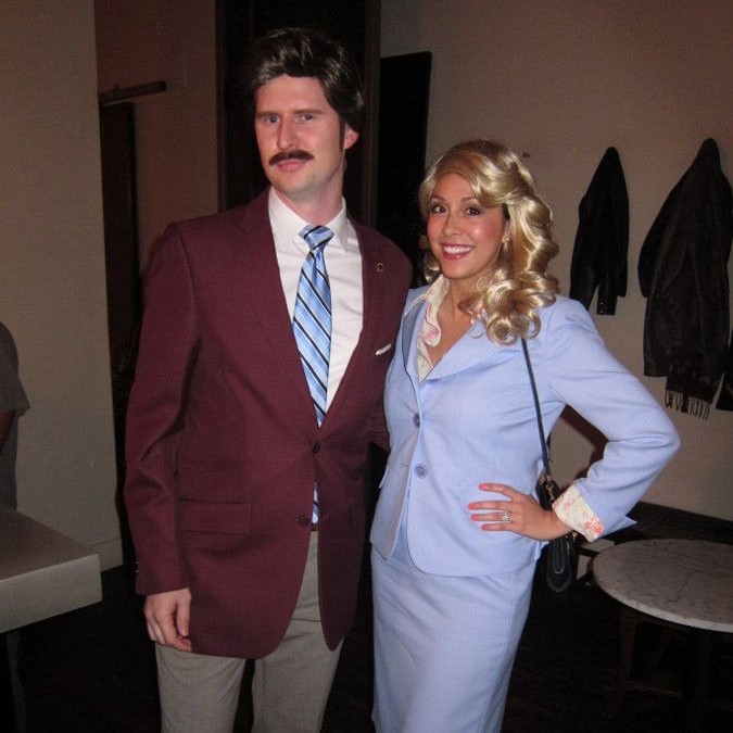 ron burgundy costume
