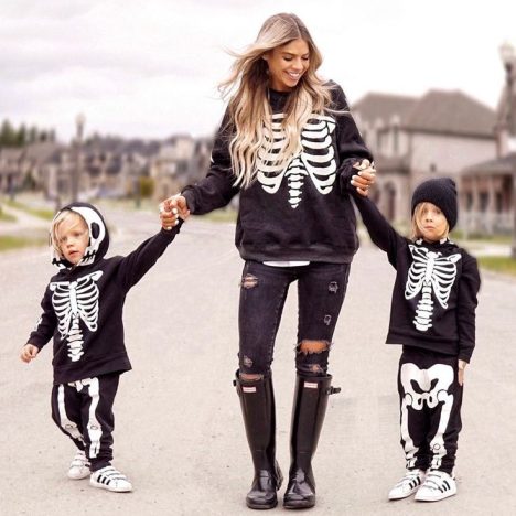 toddler skeleton costume