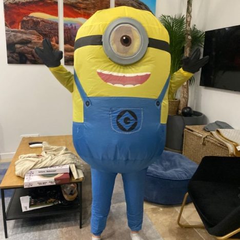 minion inflatable costume