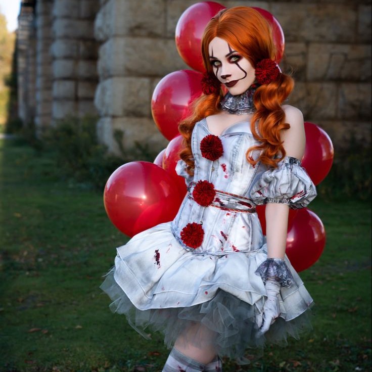 killer clown costume