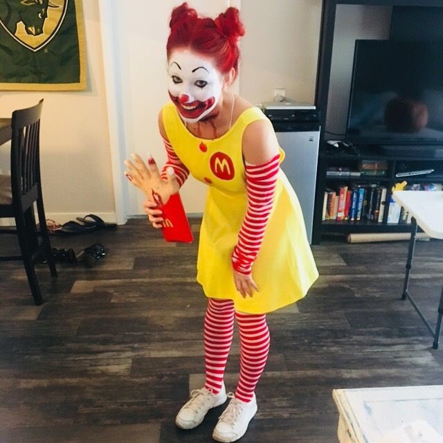 ronald mcdonald costume