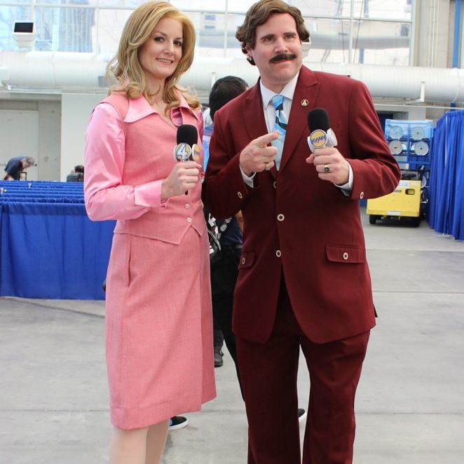 ron burgundy costume