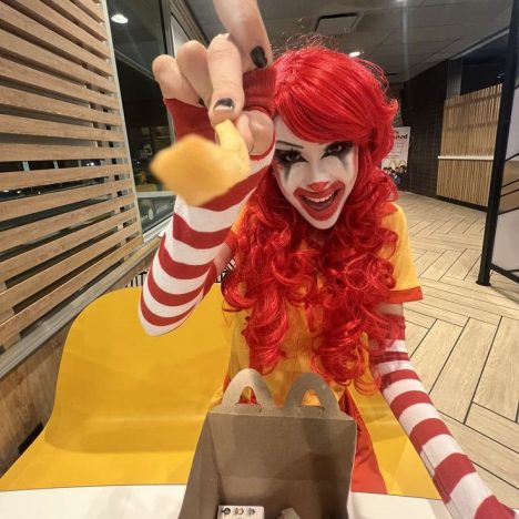 ronald mcdonald costume