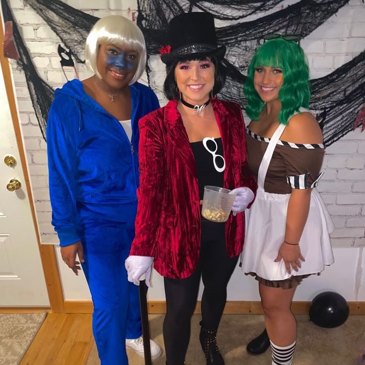 violet willy wonka costume