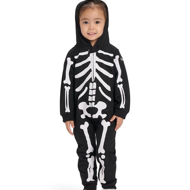 toddler skeleton costume