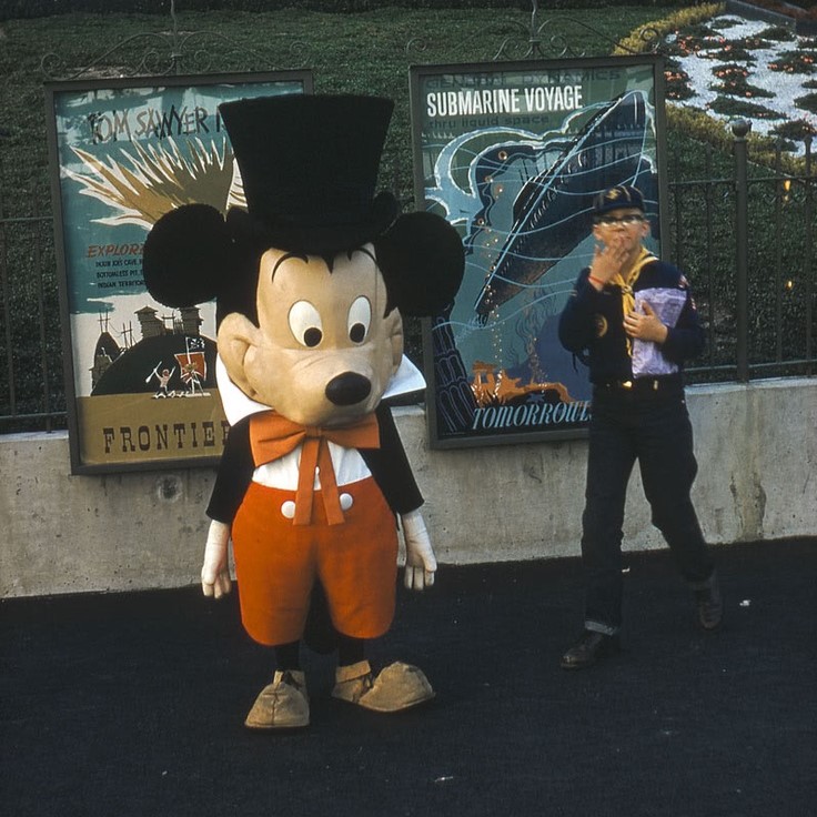old mickey mouse costume