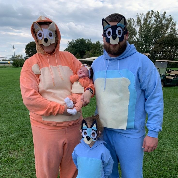 bluey adult costume