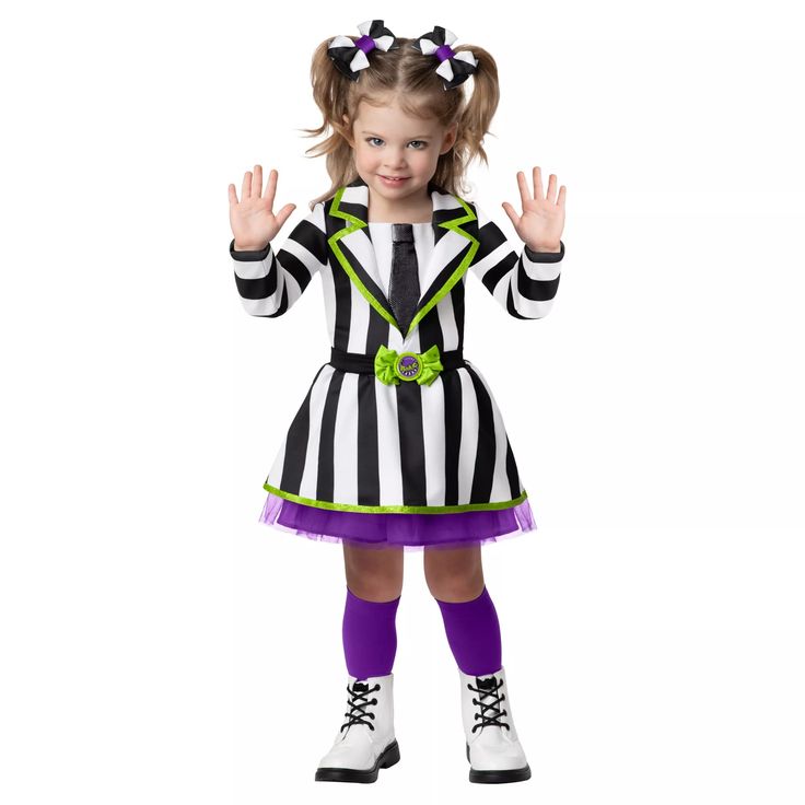 girl beetlejuice costume