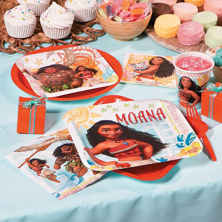 moana birthday party supplies