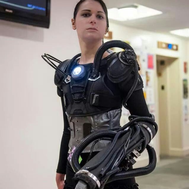 cyborg costume