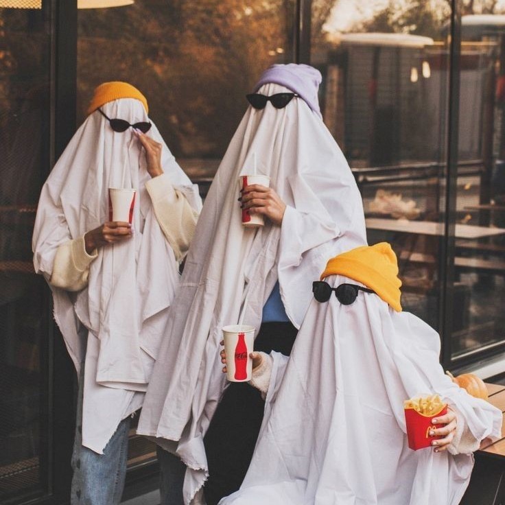 sheet ghost costume