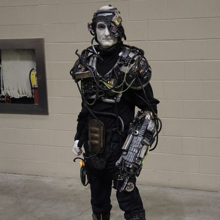 cyborg costume