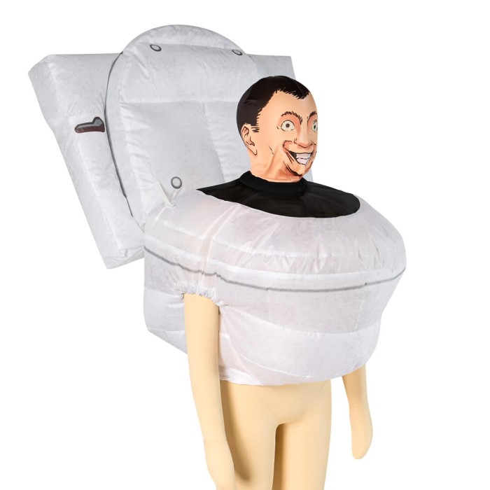 skibidi toilet halloween costume