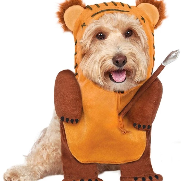 ewok dog costume