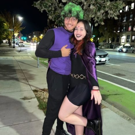 raven and beast boy costume