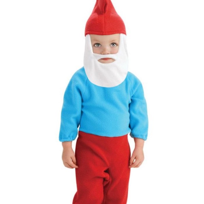 papa smurf costume