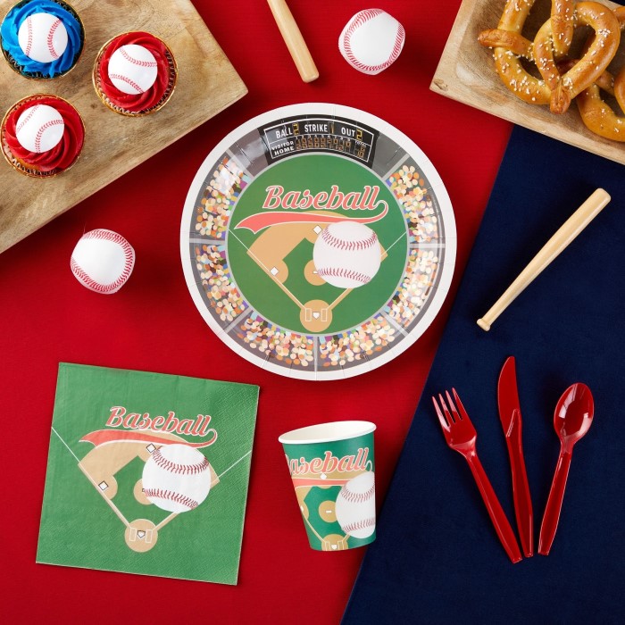 baseball birthday party supplies