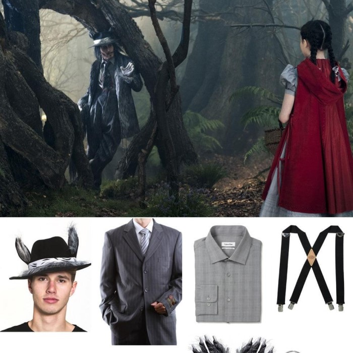into the woods wolf costume