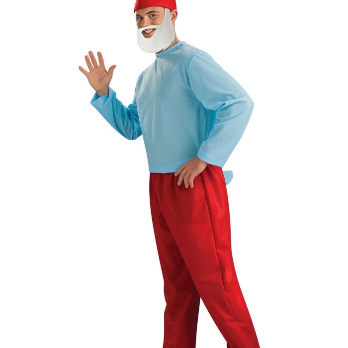 papa smurf costume