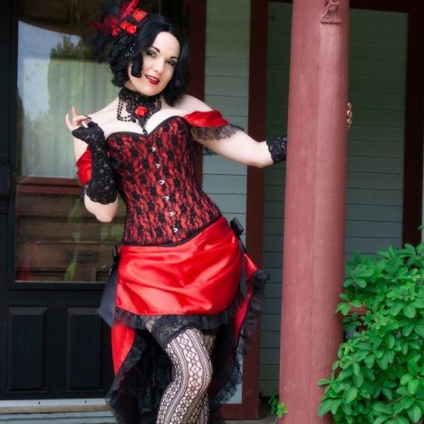 saloon girl costume